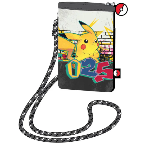 POKEMON PIKACHU MOBILE PHONE SHOULDER BAG POKEMON PIKACHU MOBILE PHONE SHOULDER BAG